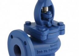 ANGLE TYPE GLOBE VALVE