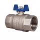 BUTTERFLY LEVER BRASS BALL VALVE