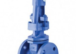 GATE VALVE METAL SEALED WITH RISING STEM